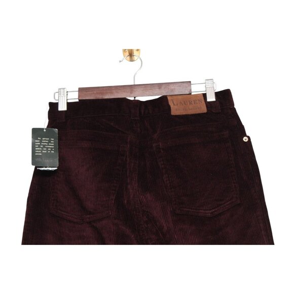 NWT Lauren Ralph Lauren Corduroy Pants Size 10 Preppy Dark Academia 90s Retro - Picture 8 of 12